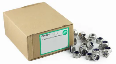 Produktbild von DekorStal M8 DIN 985 Edelstahl Selbstsichernde Mutter