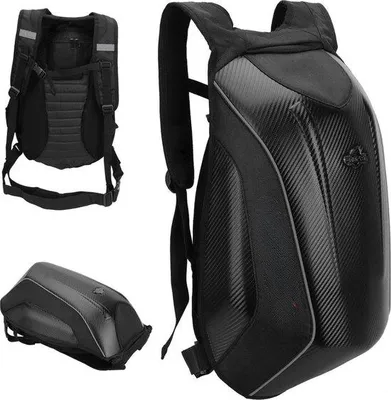Produktbild von Famanu Rucksack Wasserfest Hohe Kapazität - Fahrradrucksack mit reflektierendem Design