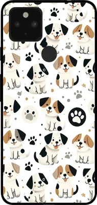 Immagine prodotto di Custodia per Google Pixel 5 con stampa di un cane - TPU Backcover Case Dog Design