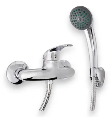 Immagine prodotto di Doccetta miscelatore monocomando in ottone cromato