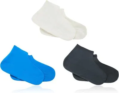 Obrázek produktu pro Sada 3 silikonových návleků, voděodolné, protiskluzové, pro dospělé, nastavitelné, do sněhu, bláta a dun