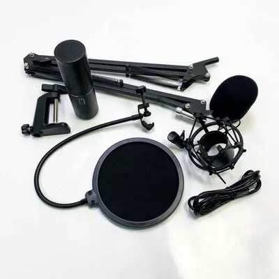 Produktbild von USB Gaming Mikrofon PC, TONOR Podcast Kondensator Microphone Kit Nierencharakteristik mit Arm Ständer Popschutz, Brodcasting Mic Studio Mikro, Mikrophon für Streaming Aufnahme YouTube Twitch PS4/5, Q9