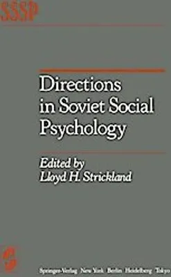 Zdjęcie produktu dla Directions in Soviet Social Psychology