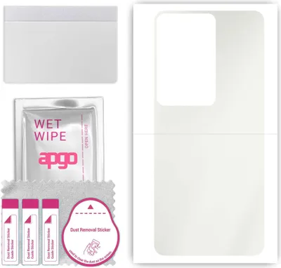 Produktbild von apgo Rückseite Schutzfolie, Matt, kompatibel mit Vivo V40 SE 5G, Hinten Hydrogel-Displayschutzfolie mit Positionierhilfe, kratzfest, einfache Montage