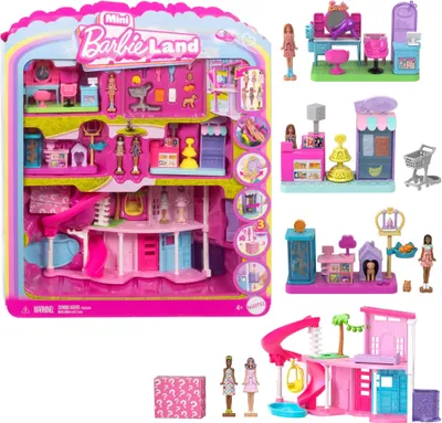 Obrázok produktu pre Barbie Mini Barbie krajina DreamHouse a 3 hracie súpravy