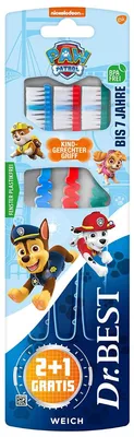 Produktbild von Dr.Best Milchzahn Zahnbürste Pack 1Stk