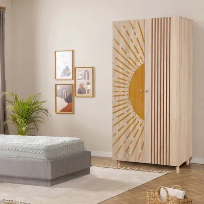 Produktbild von Skye Decor, Lidya 2 -971, Kleiderstangen, Sonomo, 90 x 192 x 52 cm