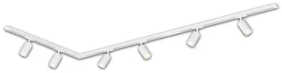Obrázok produktu pre Briloner Rail track system, kompletná sada, 6x GU10 reflektory, otočné, otočné, biele, 2,25 m