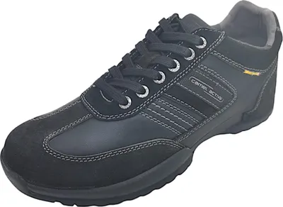 Imagen del producto de Camel Active: Zapatos para hombre, tipo mocasín con cordones, color negro, para uso casual