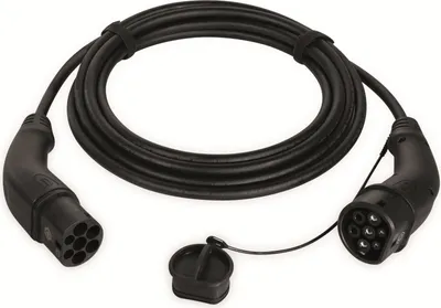 Image de HARTING EVC0102 Câble de recharge pour voiture électrique HARTING, type 2, triphasé, 22 kW, 7,5 m