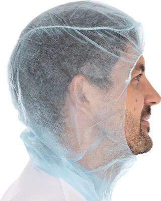 Produktbild von HYGOSTAR PP-Astrohaube Industry blau 100 Stück