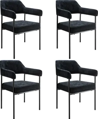 Produktbild von tectake® Armlehnstuhl Doé gepolstert 58 x 62 x 85 cm