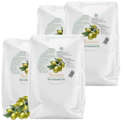 Produktbild von Meine Orangerie Olivenbaum Erde 40 L - Spezial Erde für Olivenbaum - mit Olivenbaumdünger - Spezialsubstrat für mediterrane Kübelpflanzen und Gehölze