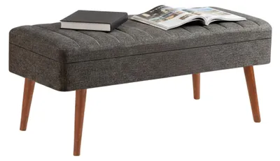 Produktbild von Falcon - Bank, 105x40x49h cm, Nussbaum Braun, Belastung bis 130 kg