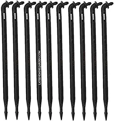 50 Stück 45° Mikro-Schlauchhalter 3-4 mm, Bewässerungshaken
