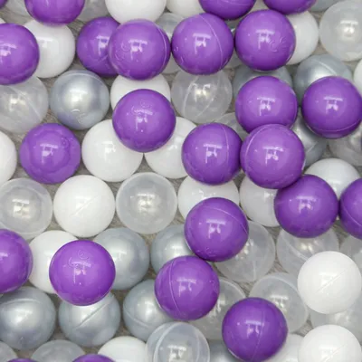 Image de 200 balles colorées pour piscine à balles - 5,5cm balles de piscine à balles pour enfants