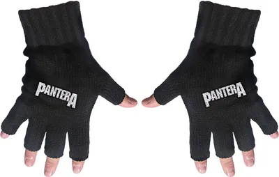 Obrázek produktu pro Pantera - Uni rukavice bez prstů s logem RO7058 (One Size) (Black)