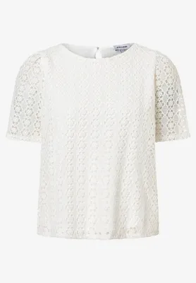 Produktbild von MORE & MORE Lace-Shirt 0041 off white 40