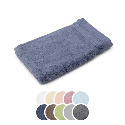 Produktbild von liebling Gästetuch Baumwolle Zero Twist, Serie Lille, 600 gr. / m², 30 x 50 cm, 60 Grad, ultra weich, saugstark, dunkelblau