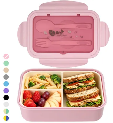 Immagine prodotto di Contenitore per il pranzo - Scatola per bento riutilizzabile, adatta a adulti e bambini