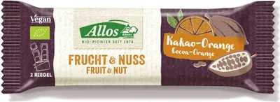 Produktbild von Allos Frucht & Nuss Kakao-Orange -- 50g