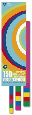 Bastelpapier 150 Blatt 48 cm – bunte Flechtstreifen