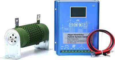 Zdjęcie produktu dla Kontroler ładowania, hybrydowy system MPPT, wydajne zarządzanie energią, 3000W, 12V 24V AUTO
