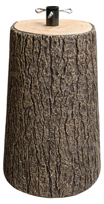 Immagine prodotto di Kawaki L - Base a Tronco per Albero di Natale da 120 a 180 cm H57,5 cm Effetto Corteccia Realistico