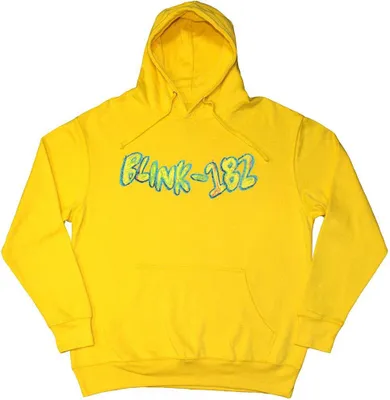 Obrázek produktu pro Blink 182 - Mikina s kapucí a logem pro muže/dámy Uni RO14153 (M) (Yellow)