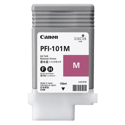 Immagine prodotto di Canon PFI-101M Cartuccia d'Inchiostro Originale Magenta 130 ml per iPF5100/6200