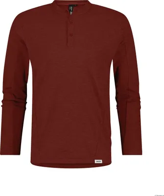 Produktbild von DASSY Langarm Shirt SERENGETI Gr. M ziegelrot