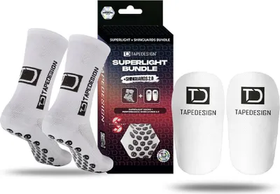 Produktbild von Tape Design Superlight Bundle + Shinguard 2.0 Pack Lange Socken  EU 37-48 Mann  EU 37-48