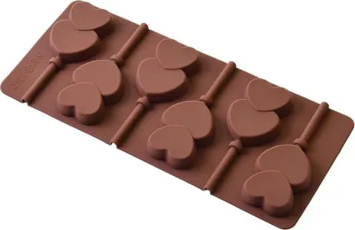 Immagine prodotto di Stampo in silicone per lecca lecca CUORE