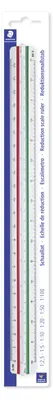 Produktbild von STAEDTLER Mars 561 Reduktionsmaßstab, Version DIN (1:2,5, 1:5, 1:10, 1:20, 1:50, 1:100)