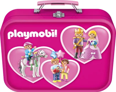 Produktbild von Schmidt Spiele Puzzle-Box: PLAYMOBIL, 100 Stück(e), Spielzeug, 5 Jahr(e)