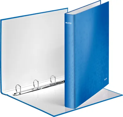 Produktbild von Leitz 42420036, A4, Karton, Blau, 230 Blätter, 80 g/m², 2,5 cm