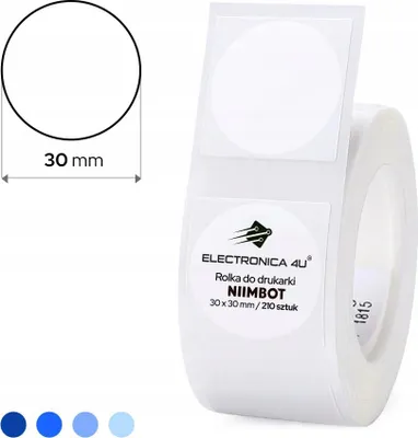 Produktbild von Selbstklebende Etiketten Thermosticker Niimbot B1 B4 B21 B21_Pro B3S B31 31x31
