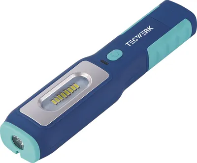 Productafbeelding van LED-accu-zaklamp, 3,7 V, 1200 mAh, ABS-behuizing, Li-ion, 60-250 lm, TW