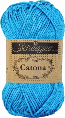 Produktbild von Scheepjes Catona 10g (146) - Vivid Blue