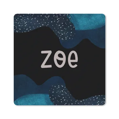 Produktbild von MuchoWow® Mauspad Mousepad Zoe - Pastell - Mädchen 30x30 cm - Mousepads - Maus Mat - Pad - Mausunterlage - Gaming