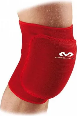 Image de Mcdavid Sport Genouillères (Volley-Ball) - Rouge  | Taille: XL