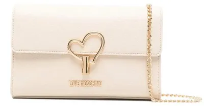 Obrázok produktu pre Love Moschino, dámska bunda, model JC4327PP1OLQ0110, ručne vyrobená, farba: slonová kosť