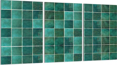 Immagine prodotto di Piastre copripiano cottura 3 pezzi 30x52 Vetro copripiano cottura in Vetroceramica, piastrelle turchesi