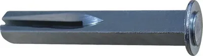 Produktbild von Wechselstift mit Platte 8x60 mm verzinkt Befestigung für Drückergarnitur