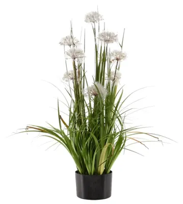 Produktbild von Kaemingk Kunstpflanze grün/weiß 50 cm