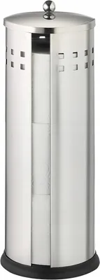 Produktbild von Axentia Stand-WC-Papierhalter Metall Frei stehend
