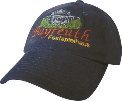 Produktbild von Baseballcap mit Einstickung - Festspielhaus Bayreuth - 68856 schwarz