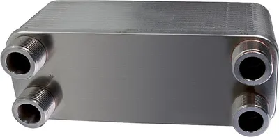 Produktbild von Plattenwärmetauscher Zilmet® Edelstahl Wärmetauscher BHKW Solar Heizung : '60-50'