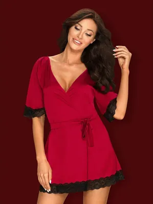 Produktbild von Sensuelia Robe rot Größe: XXL