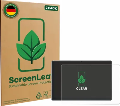 Produktbild von 2x ScreenLeaf Schutzfolie für Xgody P60 Pro nachhaltiger Displayschutz Display Schutz Folie Klar Transparent